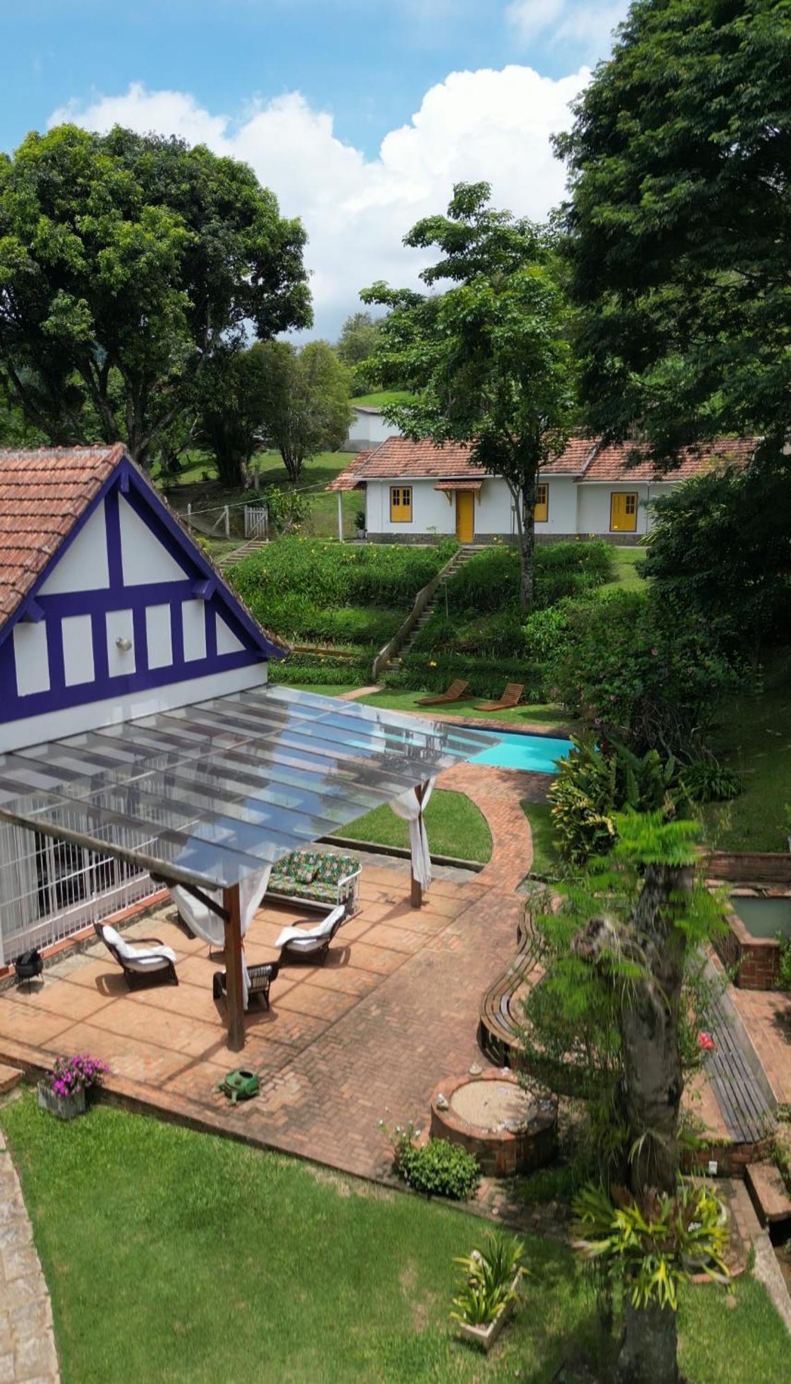 Casa Acucena No Sitio Gaia Magia Miguel Pereira Rj Hotel Bagian luar foto